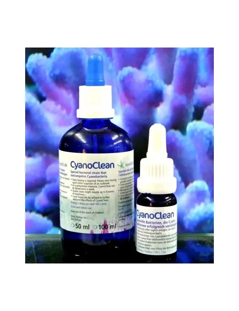 KORALLEN-ZUCHT - Cyano Clean - 10 ml - Cepa de bactérias