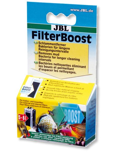 JBL - FilterBoost 25g - Čisti bakterije - Uklanja talog