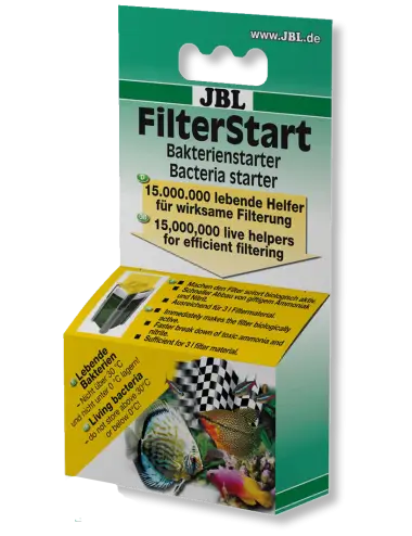 JBL - FilterStart - 10ml - Bacterias para activar filtros nuevos o limpios