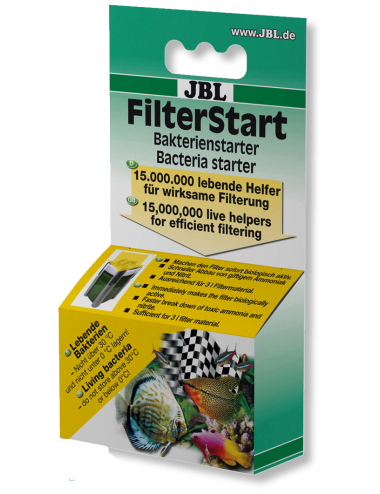 JBL - FilterStart - 10ml - Bacteria to activate new or cleaned filters