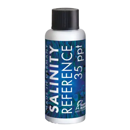 FAUNA MARIN - Salinity Reference - 100ml - Solution étalon à 35 ppm FAUNA MARIN - Salinity Reference - 100ml - Solution étalon à 35 ppm