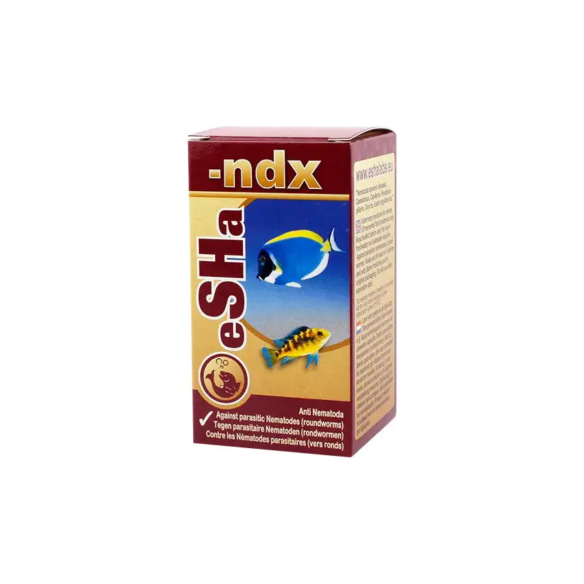 ESHA - Ndx - 20 ml - Traitement pour des vers intestinaux chez le poisson
