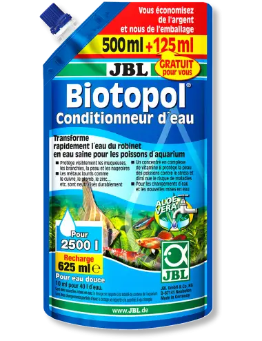 JBL - Biotopol Recharge - 625ml - Acondicionador de agua