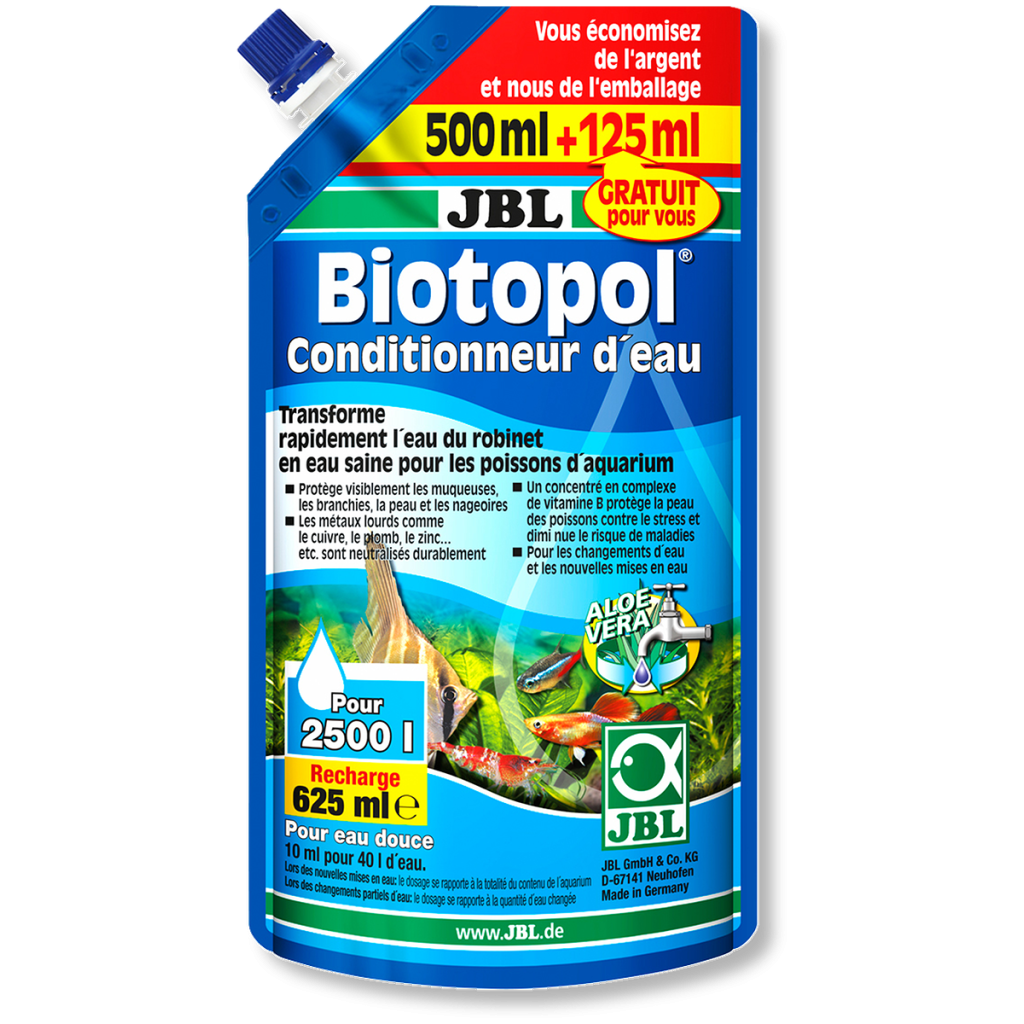 JBL – Biotopol Nachfüller – 625 ml – Wasseraufbereiter
