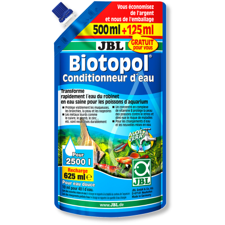 JBL – Biotopol Nachfüller – 625 ml – Wasseraufbereiter JBL – Biotopol Nachfüller – 625 ml – Wasseraufbereiter