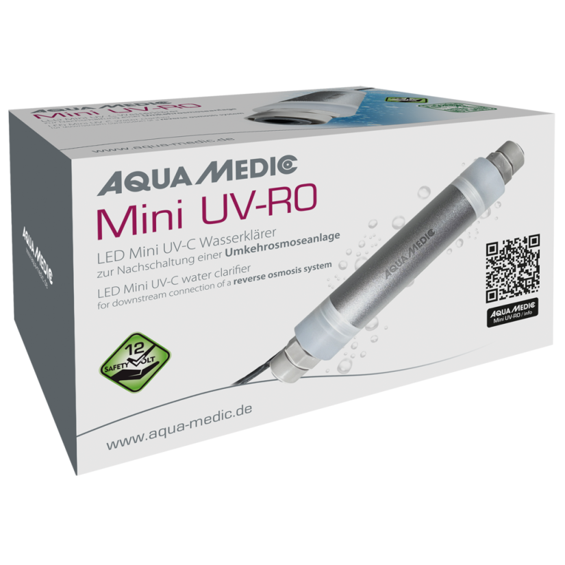 AQUA-MEDIC - Mini UV-RO - Filtre UV-C pour osmoseur