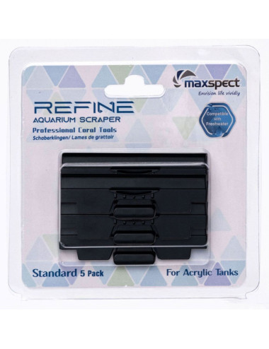 MAXSPECT - Lames en ABS pour Scraper Refine Standard