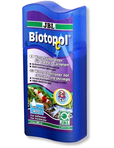 JBL - Biotopol C - Balzam za vodo za školjke in kozice - 100 ml