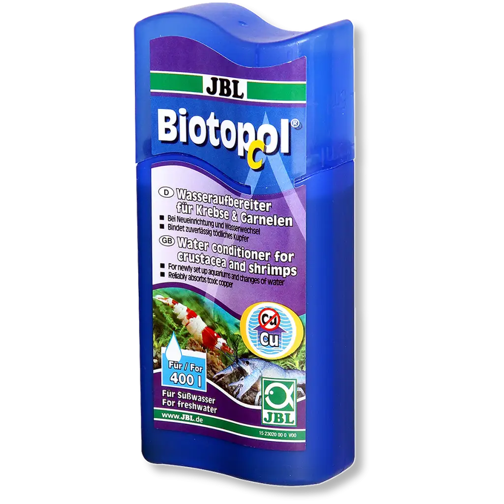JBL - Biotopol C - Balzam za vodo za školjke in kozice - 100 ml