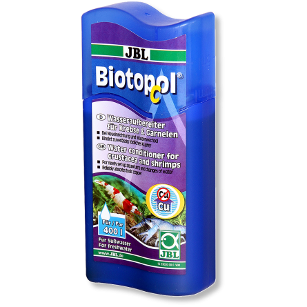 JBL - Biotopol C - Balzam za vodo za školjke in kozice - 100 ml JBL - Biotopol C - Balzam za vodo za školjke in kozice - 100 ml
