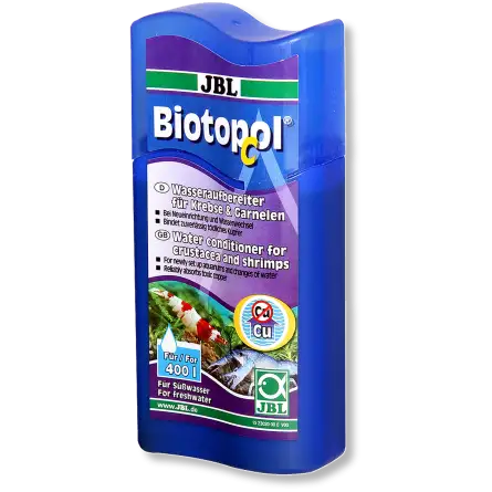 JBL -  Biotopol C - Conditionneur d’eau pour crustacés et crevettes - 100ml