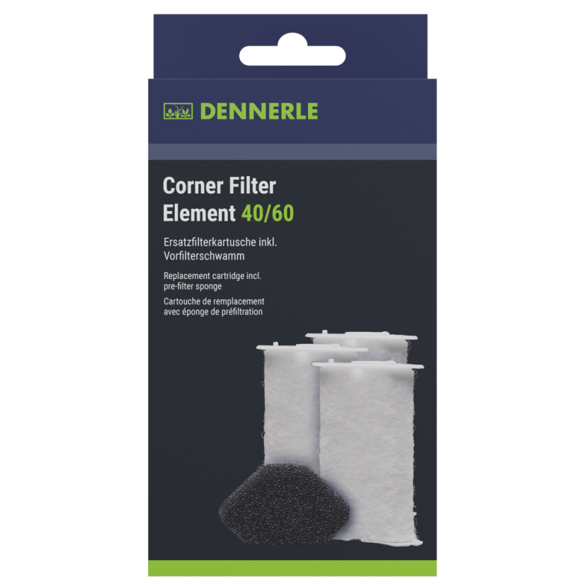 DENNERLE - Nano Clean - 3 cartouches pour filtre d'angle
