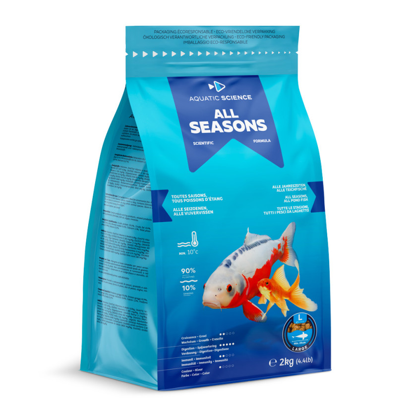 AQUATIC SCIENCE - All Seasons Large 6-7mm - 2kg