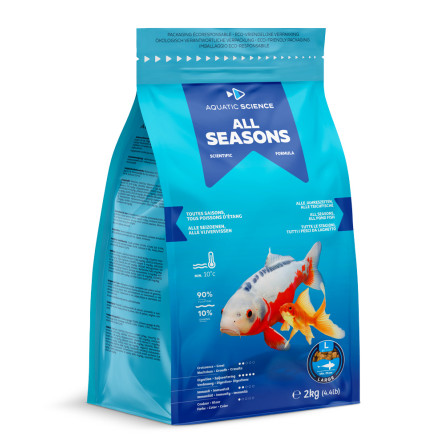 AQUATIC SCIENCE - All Seasons Large 6-7mm - 2kg