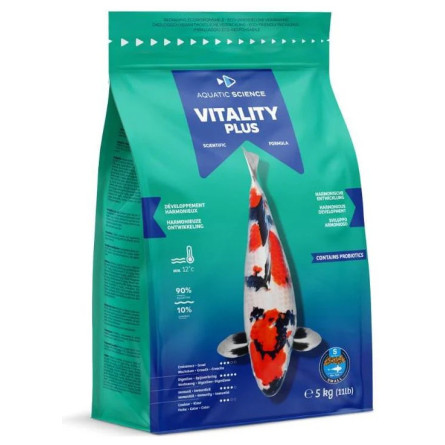 AQUATIC SCIENCE - Vitality Plus Small 2-3mm - 5kg