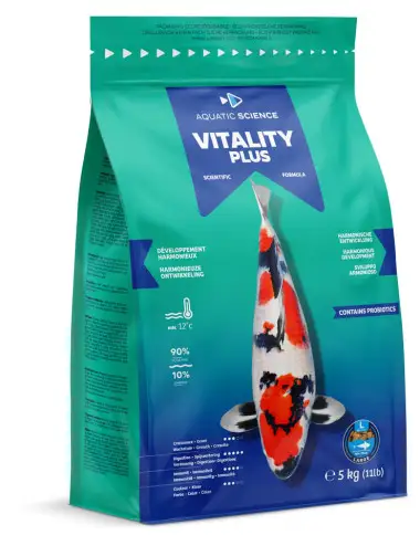 AQUATIC SCIENCE - Vitality Plus Large 6-7mm - 5kg