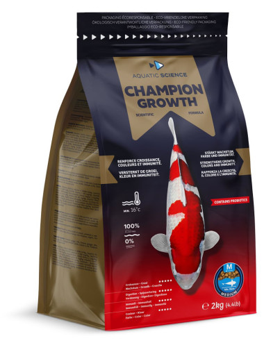 AQUATIC SCIENCE - Champion Growth Medium 4-5mm - 2kg