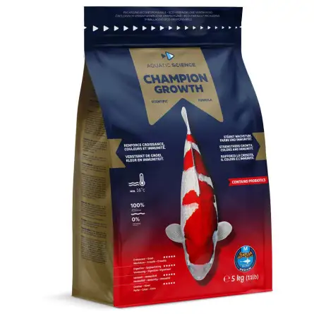 AQUATIC SCIENCE - Champion Growth Medium 4-5mm - 5kg AQUATIC SCIENCE - Champion Growth Medium 4-5mm - 5kg