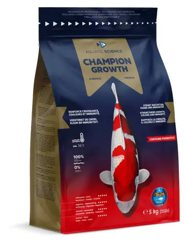 AQUATIC SCIENCE - Champion Growth Large 6-7mm - 5kg