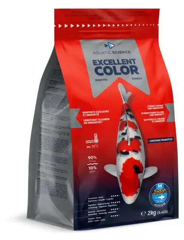 AQUATIC SCIENCE - Excellent Color Medium 4-5mm - 2kg
