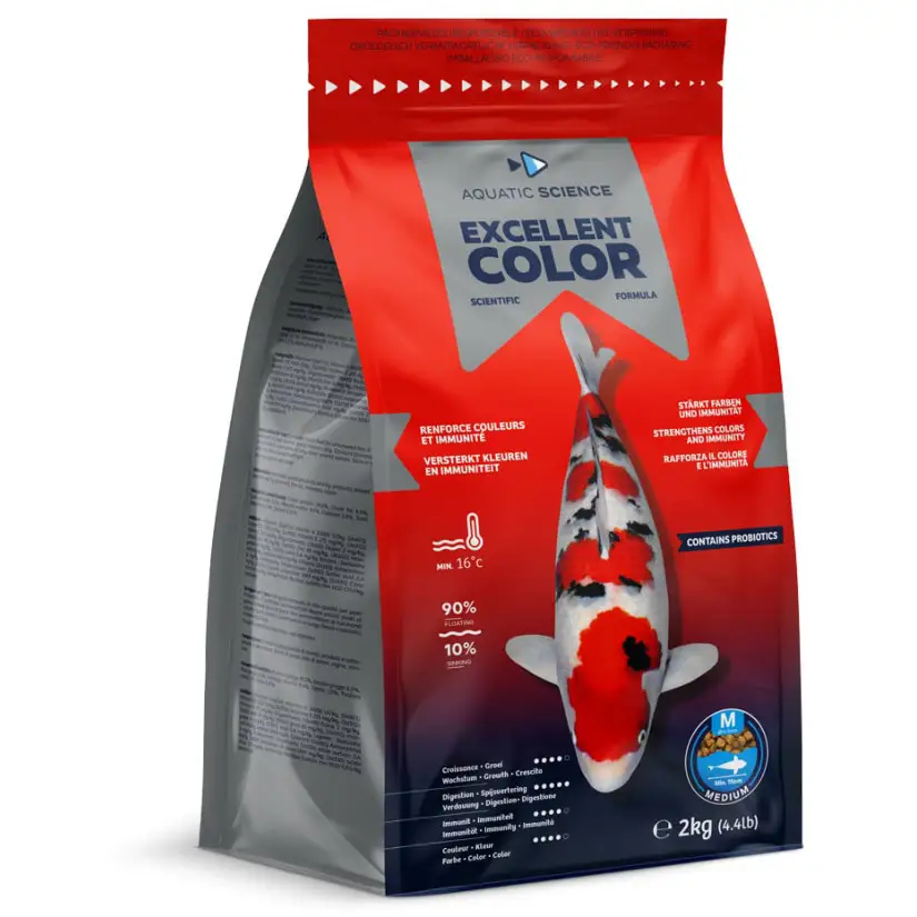 AQUATIC SCIENCE - Excellent Color Medium 4-5mm - 2kg