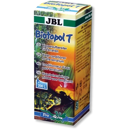 JBL -  Biotopol T - Conditionneur d'eau pour terrarium - 50ml
