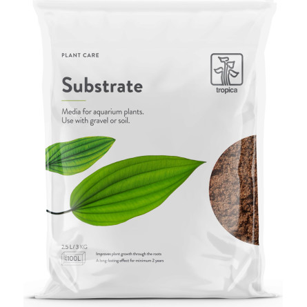 TROPICA - Substrat - 2.5l - Sol nutritif pour aquarium planté TROPICA - Substrat - 2.5l - Sol nutritif pour aquarium planté