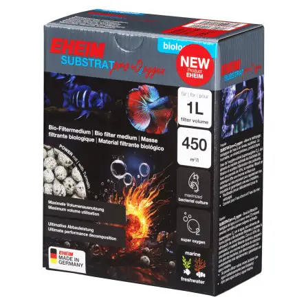 EHEIM - SUBSTRATpro+ O2xygen - 1l - Matériau filtrant biologique