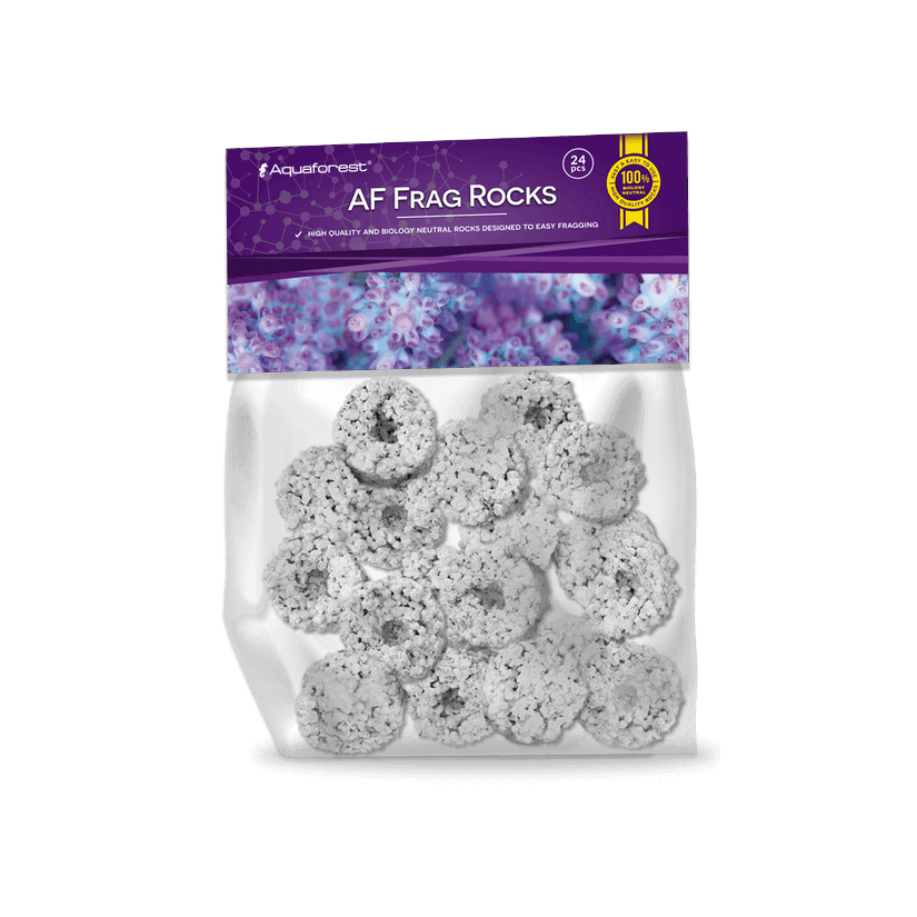AQUAFOREST - AF Frags Rocks - 24 pcs - Roches pour le bouturage des coraux.