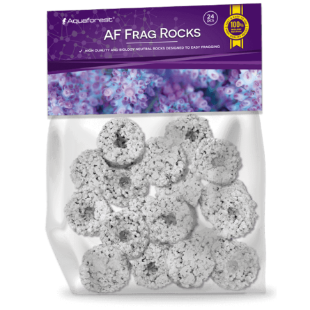 AQUAFOREST - AF Frags Rocks - 24 pcs - Roches pour le bouturage des coraux.