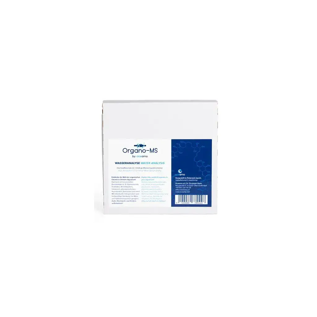 OCEAMO - Organo-MS Analysis - Analyse laboratoire pour aquarium