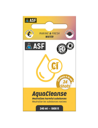 AQUARIUM SYSTEMS - AquaCleanse - 24x10ml - Neutralise les substances nocives