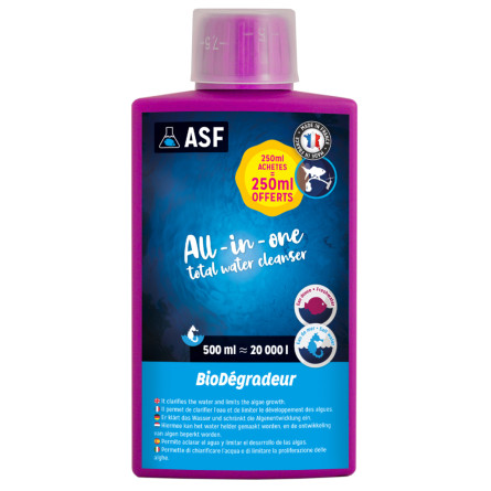 AQUARIUM SYSTEMS - Bio-Dégradeur 250ml + 250ml offert