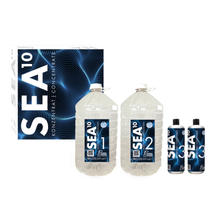 FAUNA MARIN - SEA10 - 2x10L + 2x1L - Eau de mer concentrée
