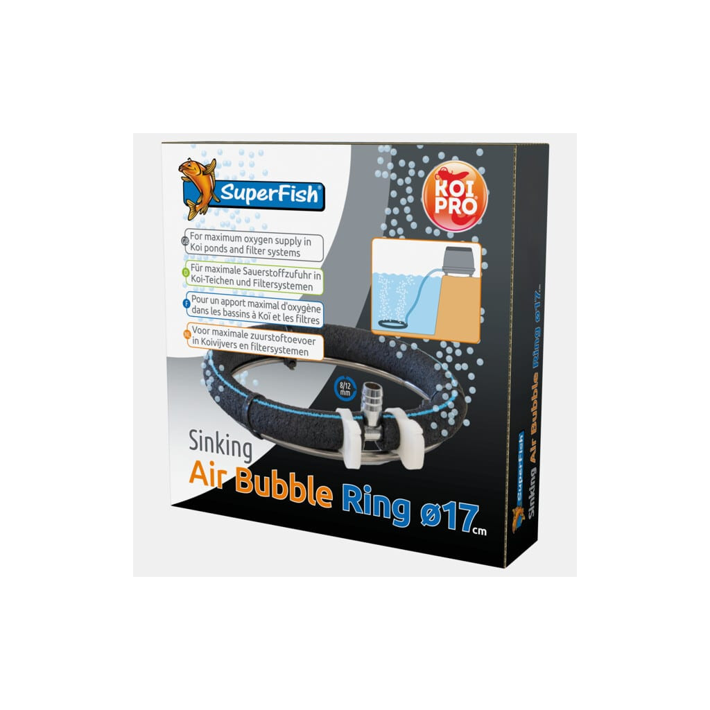SUPERFISH - Sinking Air Bubble Ring - Ø 17cm - Tuyau poreux lesté