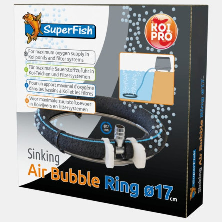 SUPERFISH - Sinking Air Bubble Ring - Ø 17cm - Tuyau poreux lesté