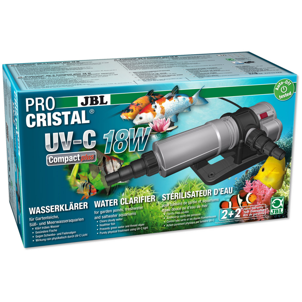 JBL - ProCristal Compact Plus - 11W - Filtre UV pour aquarium jusqu'à 800l