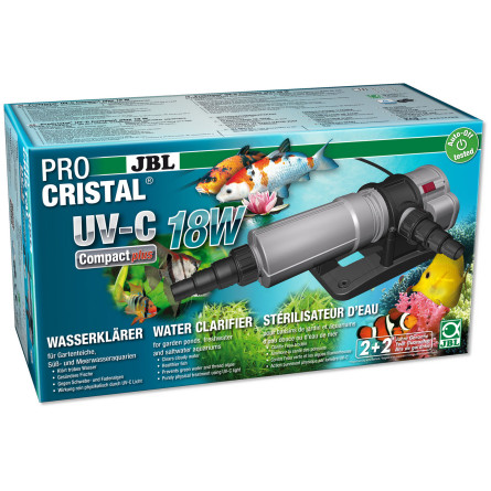 JBL - ProCristal Compact Plus - 11W - Filtre UV pour aquarium jusqu'à 800l
