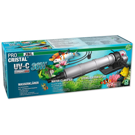 JBL - ProCristal Compact Plus - UV-C 36W - Filtre UV pour aquarium jusqu'à 3000l