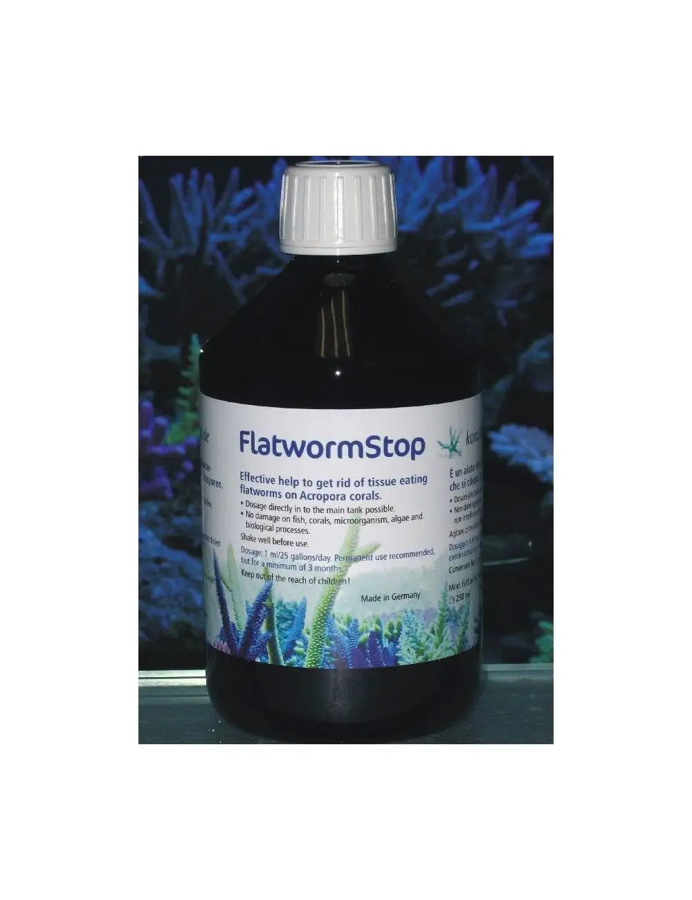 KORALLEN-ZUCHT Platwormstop 250ml KORALLEN-ZUCHT Platwormstop 250ml