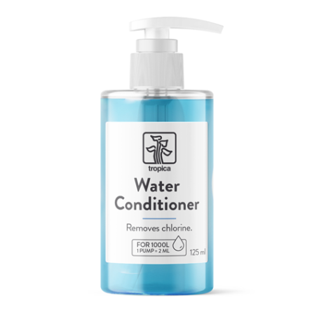 TROPICA - Water Conditioner - 125ml - Neutralise le chlore et fixe les métaux lourds
