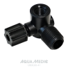 AQUA MEDIC - Coude pression noir platinum line plus 24 V