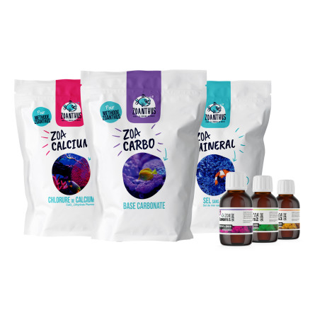 Kit balling 3 - 6 kilos + 3 x250ml d'oligo-éléments - Base Carbo