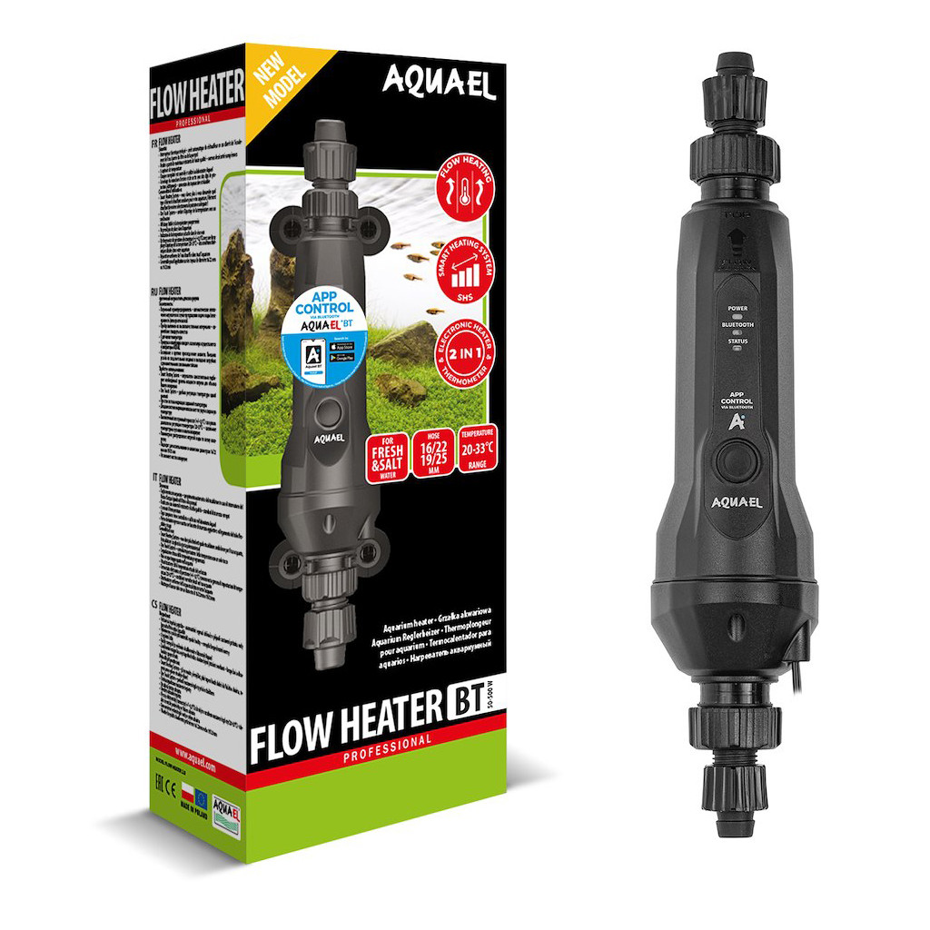 AQUAEL - Flow Heater BT - Chauffage externe intelligent et précis pour aquarium