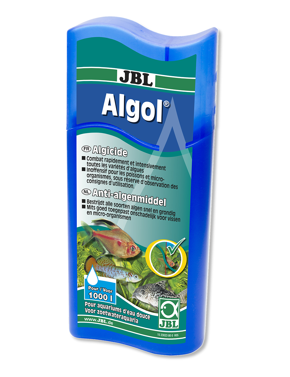 JBL - Algol - Contre les algues indésirables - 100ml