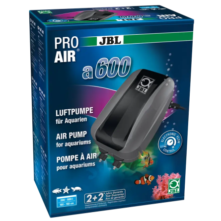 JBL - ProAir a600  - Pompe à Air silencieuse - 600 l/h