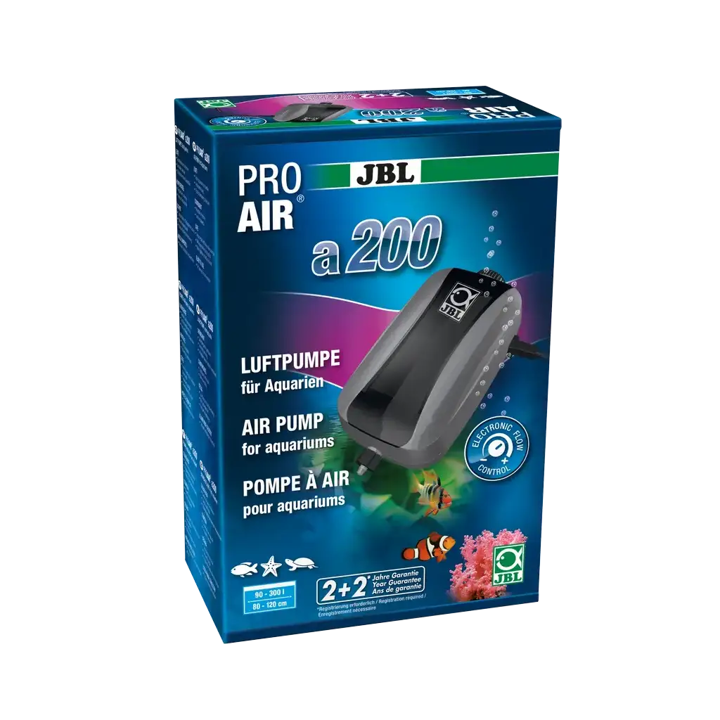 JBL - ProAir a200  - Pompe à Air silencieuse - 200 l/h