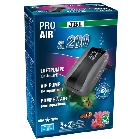 JBL - ProAir a200  - Pompe à Air silencieuse - 200 l/h