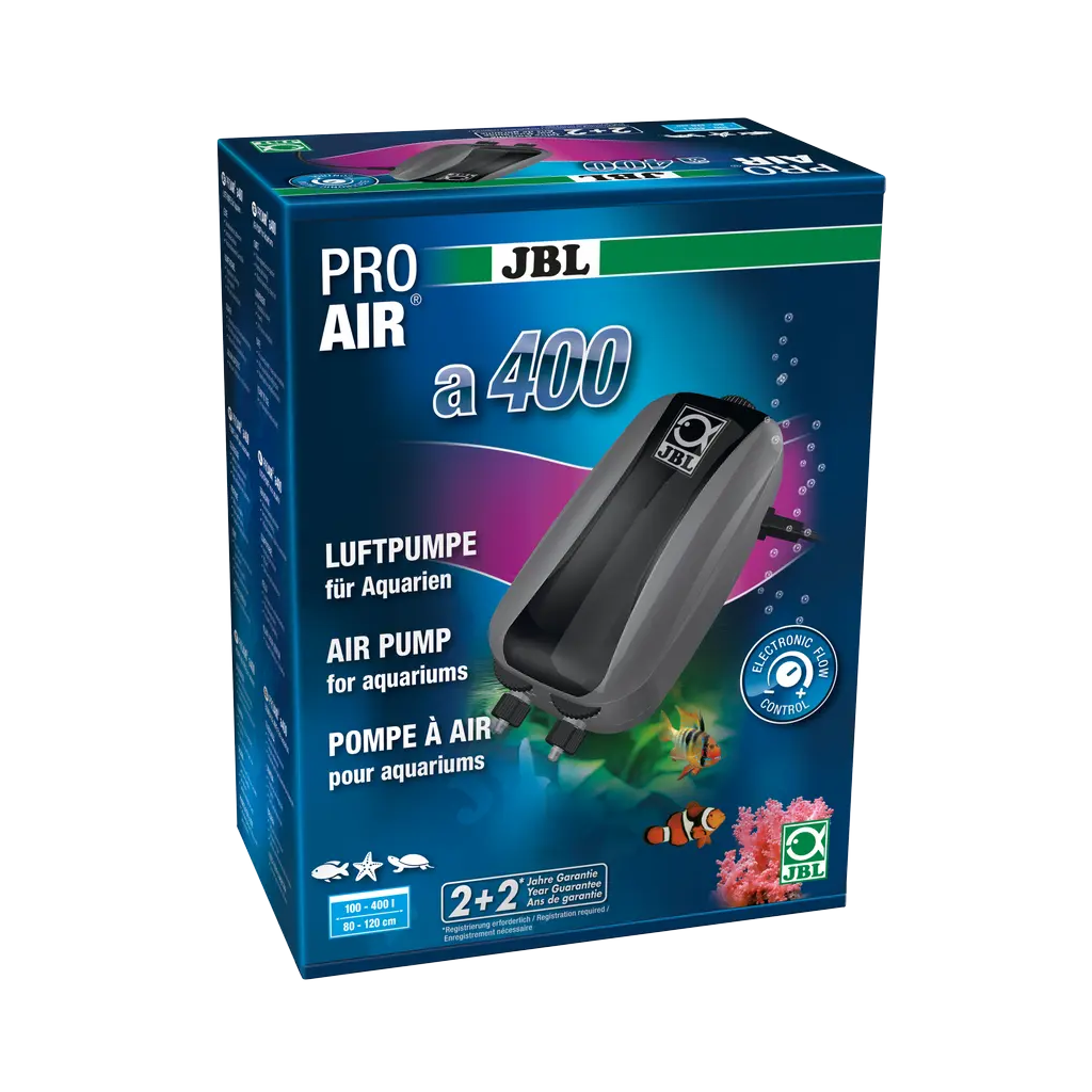 JBL - ProAir a400  - Pompe à Air silencieuse - 400 l/h