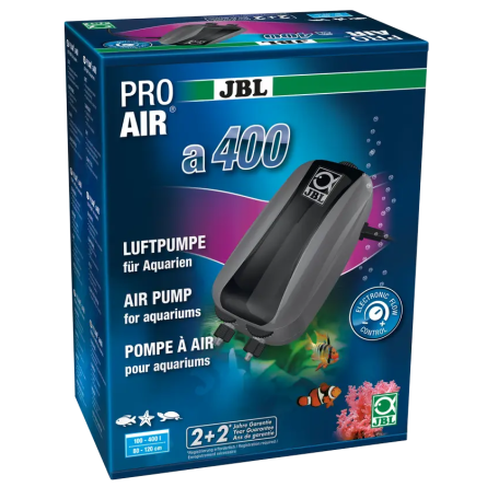 JBL - ProAir a400  - Pompe à Air silencieuse - 400 l/h